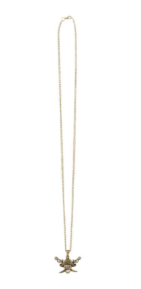 COLLIER DE PIRATE OR