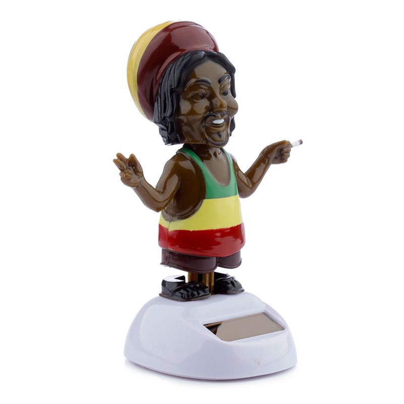 RASTA SOLAIRE ANIMÉ (Figurine solaire animée) Décoration - Energie solaire