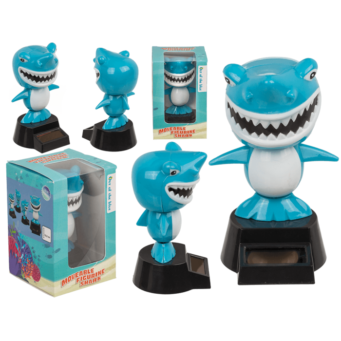 REQUIN SOLAIRE ANIMÉ (Figurine solaire animée) Décoration - Energie solaire