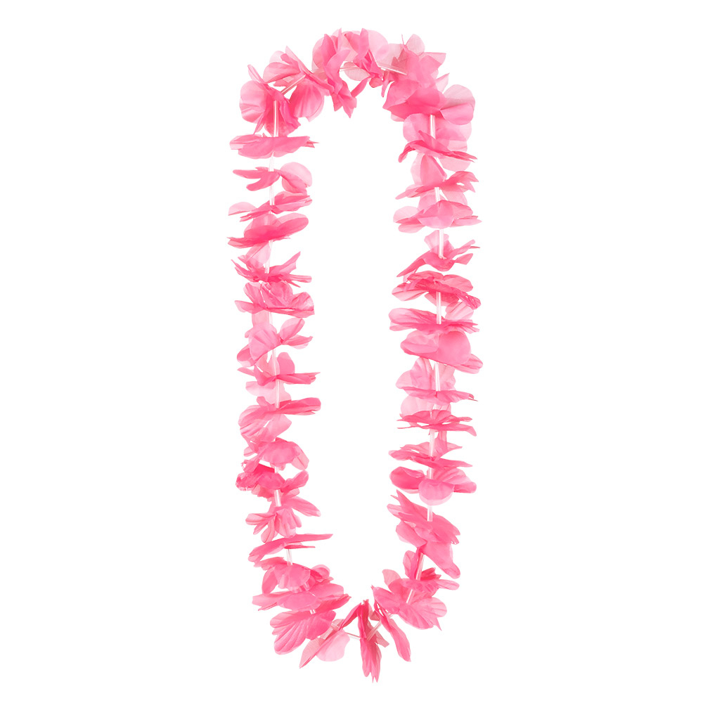 COLLIER DE FLEURS HAWAI (Collier Hawain - Rose)