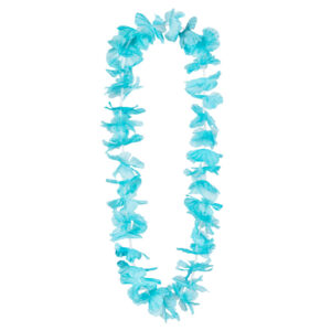 COLLIER DE FLEURS HAWAI (Collier Hawaïen - Bleu) – Image 2