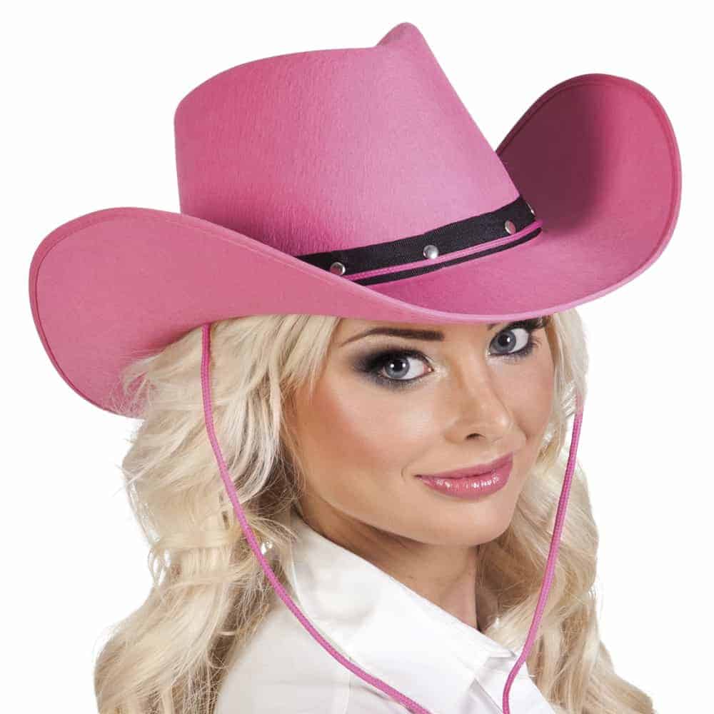 Chapeau rodéo Rose