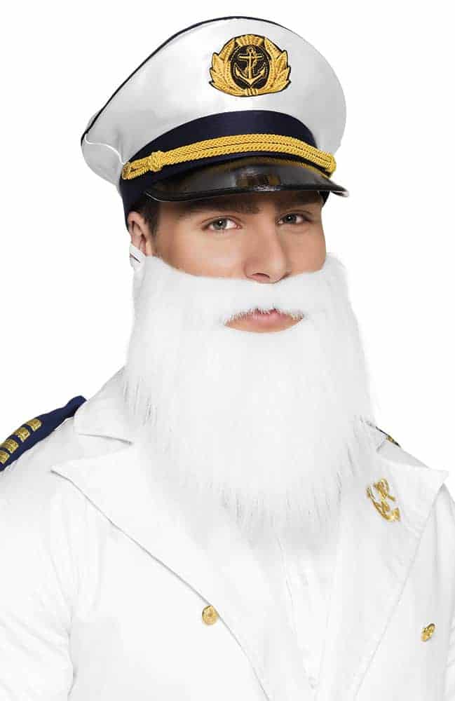 Fausse barbe blanche