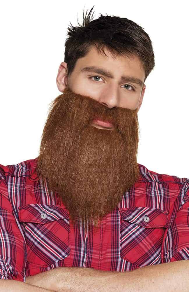 Fausse barbe hipster