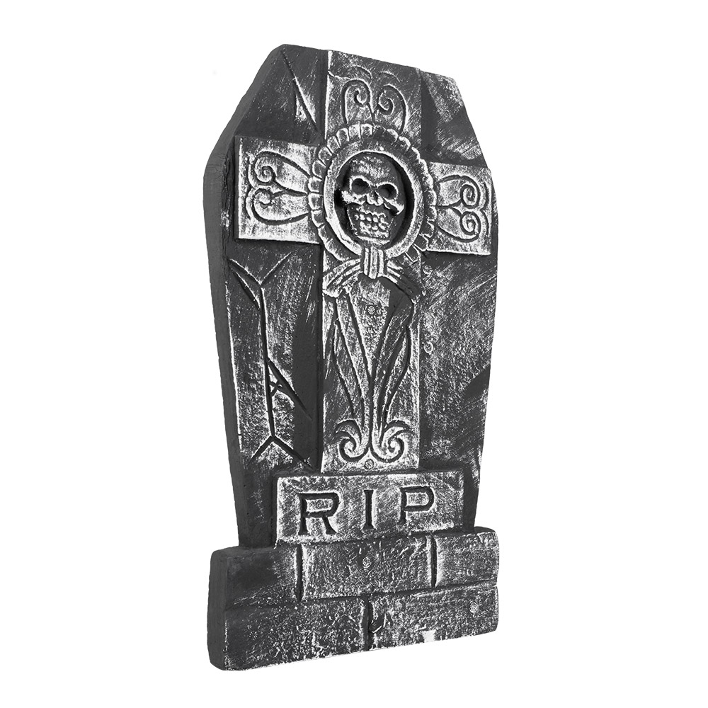 PIERRE TOMBALE R.I.P (Dimension 50 x 27 cm) Plaque polystyrène