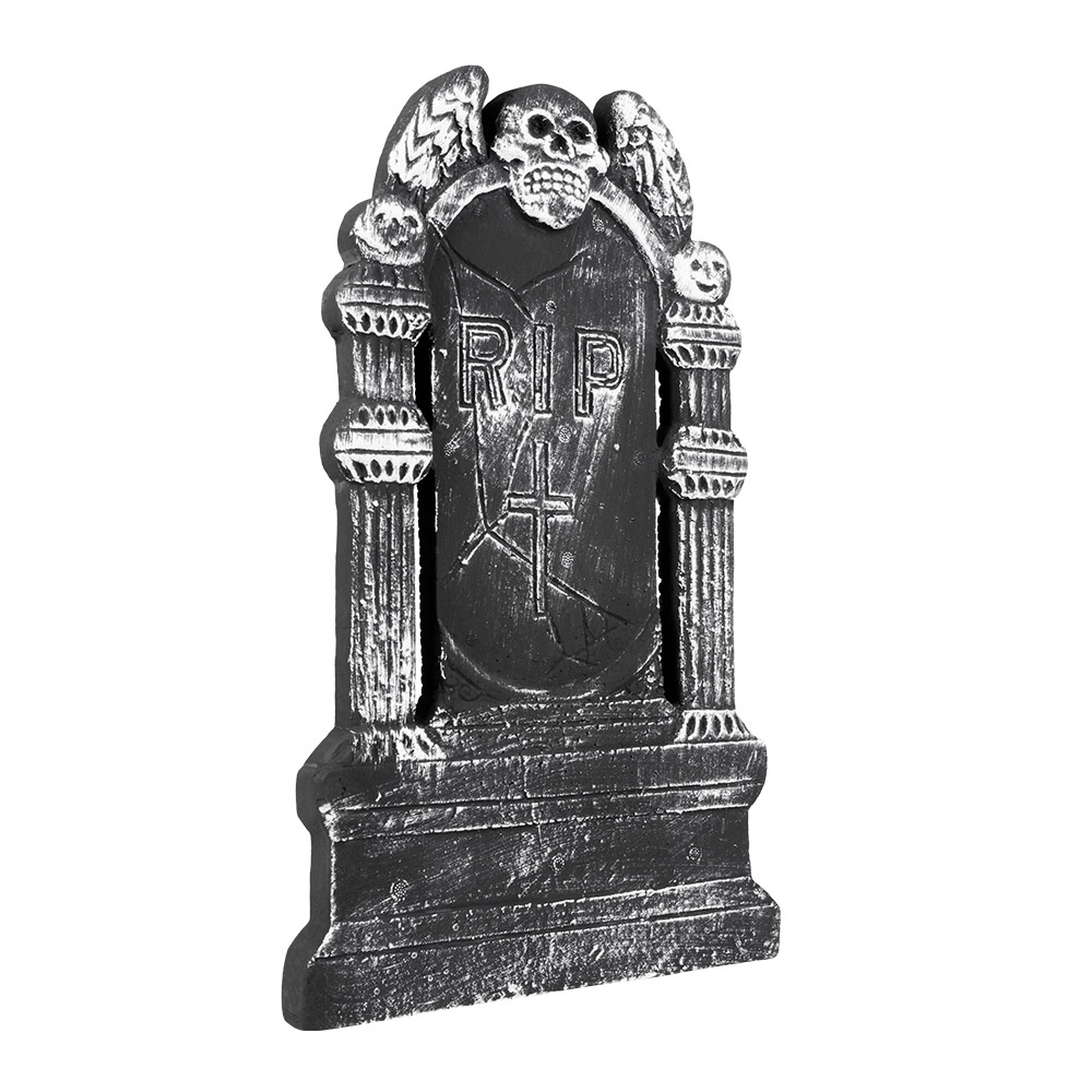 PIERRE TOMBALE R.I.P (Dimension 50 x 30 cm) Plaque polystyrène