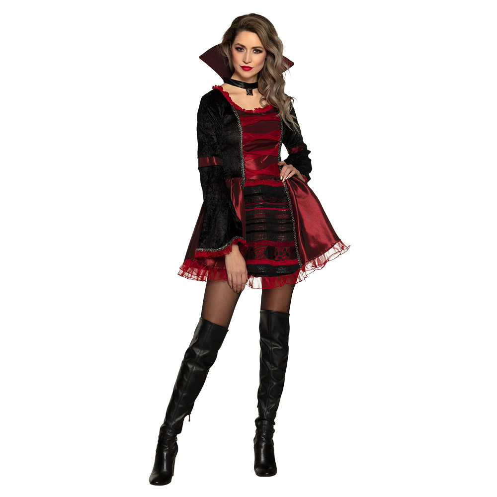 ROBE COURTE VAMPIRE (Tailles - 36/38 et 40/42)