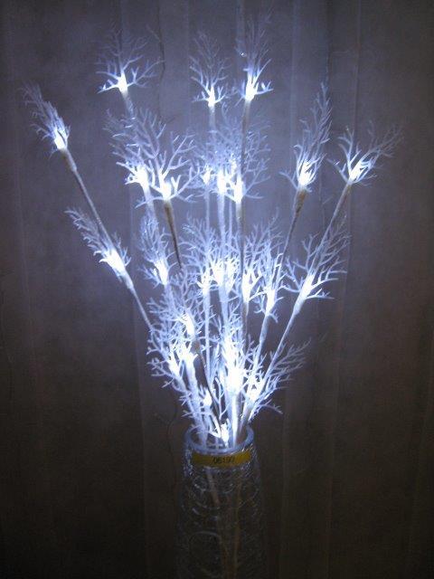 Branchage lumineux de noel