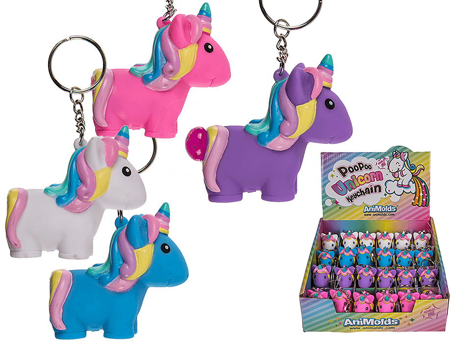Porte clé licorne