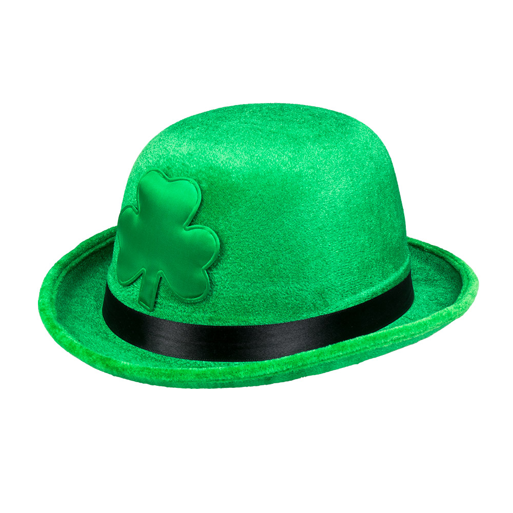 CHAPEAU SAINT PATRICK (Chapeau melon + trèfle)