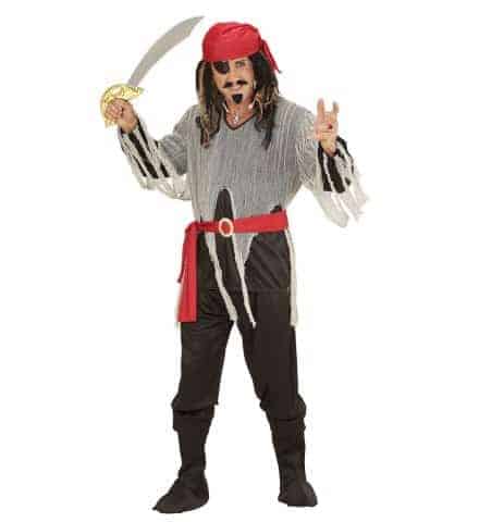 HOMME PIRATE BANDIT (Costume et accessoires) Tailles adultes - Démo vidéo