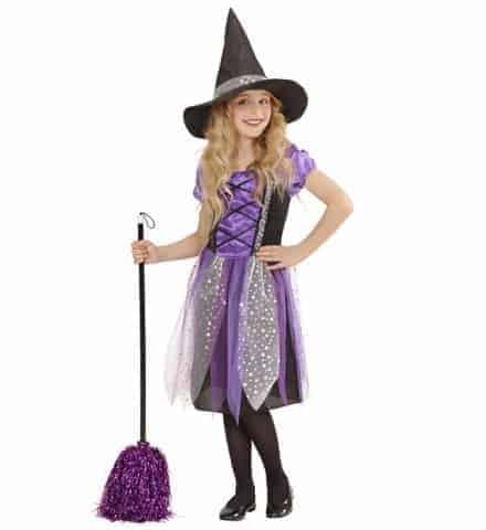 PETITE SORCIÈRE FÉERIQUE (Robe enfant avec chapeau) de 5 à 13 ans - Démo vidéo