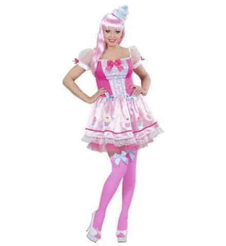 ROBE DE LA FILLE CUPCAKE (Robe et mini-chapeau) Tailles adultes - Démo vidéo