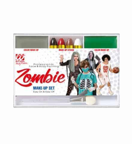 MAQUILLAGE DE ZOMBIE (Pack complet, 4 crayons)