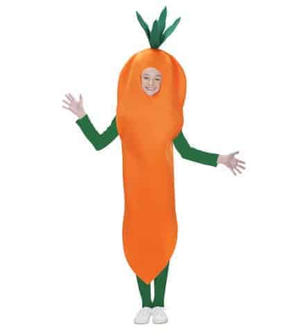 COSTUME CAROTTE ENFANT (Tailles enfants 5 à 13 ans)