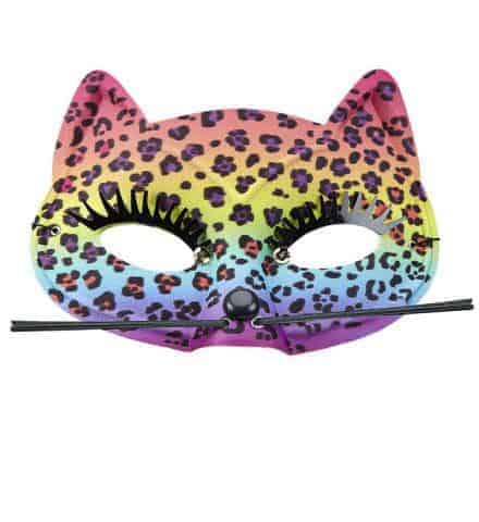 LOUP LÉOPARD ARC EN CIEL (Masque Carnaval de Venise)
