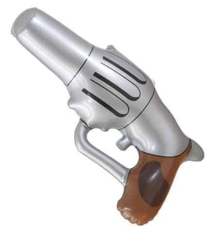PISTOLET GONFLABLE (Pistolet de cow boy 29 cm)