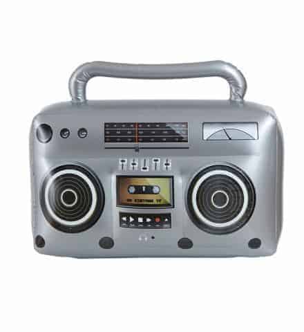 POSTE RADIO GONFLABLE (Dimension 50 cm)