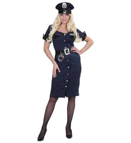 ROBE LONGUE POLICIÈRE (Robe, ceinture, chapeau) Tailles adultes - Démo vidéo