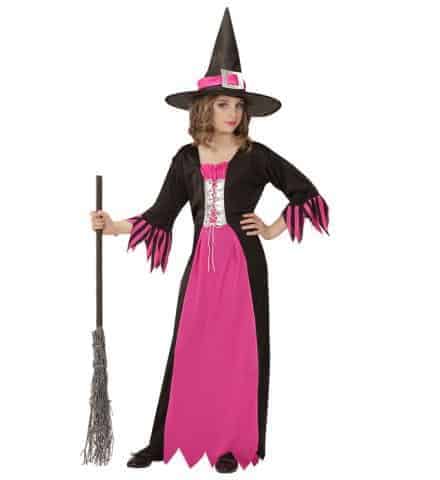 PETITE SORCIÈRE PINKY (Robe enfant avec chapeau) de 4 à 13 ans - Démo vidéo
