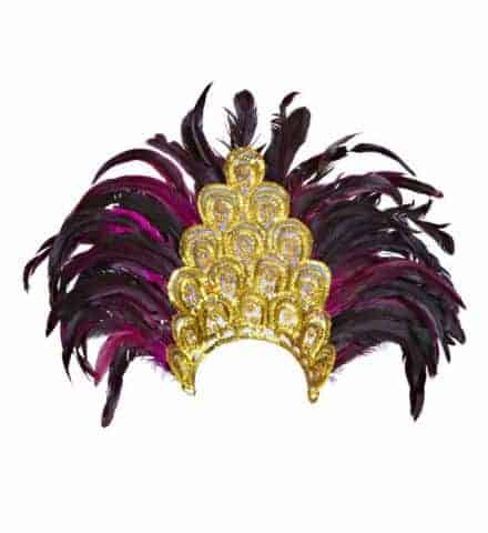 COIFFE SALVADOR SHOW (Coiffe brésilienne a plumes)