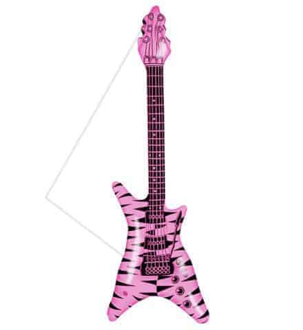 Guitare rock gonflable