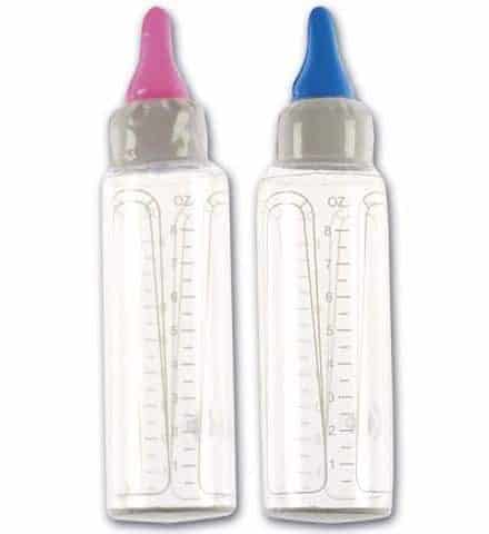 BIBERON GONFLABLE (Dimension  30 cm - 2 coloris)