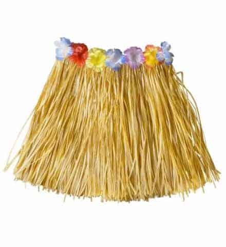 JUPE HULA HAWAÏENNE (Ceinture à fleurs)