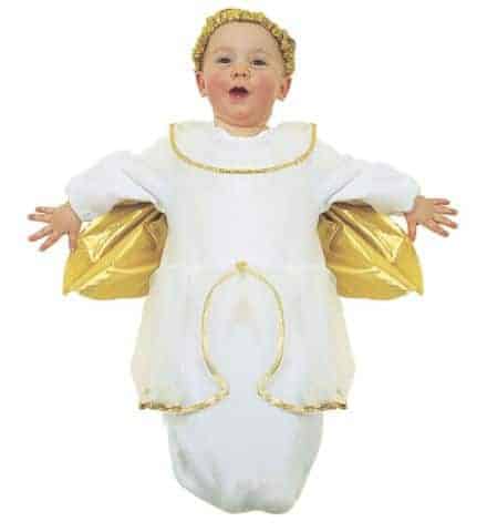 SAC A DODO PETIT ANGE (Déguisement bébé 0-9 mois)