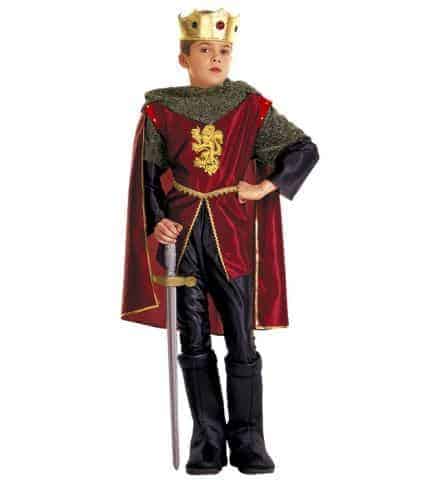 PETIT CAVALIER DU ROI (Costume, surbottes, cape) Tailles enfants de 5 à 13 ans