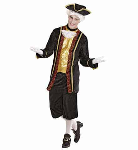 HOMME NOBLE VÉNITIEN (Veste, pantalon, chapeau) Tailles adultes - Démo vidéo
