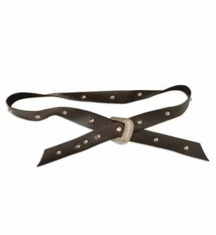 CEINTURE CLOUTÉE NOIRE (Ceinture simili cuir)