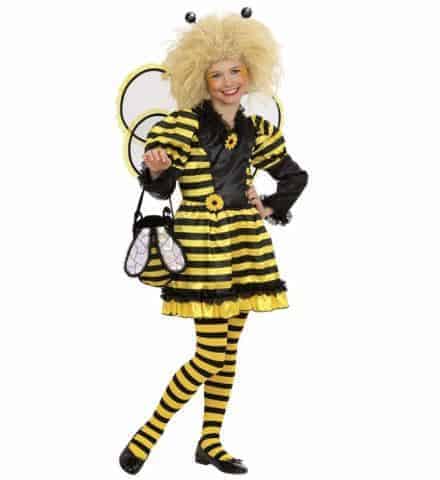 ROBE JEUNE ABEILLE (Antennes, robe et ailes) Tailles enfants