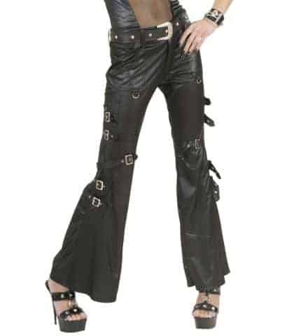 PANTALON ROCKEUSE (Pantalon femme simili cuir) Tailles adultes