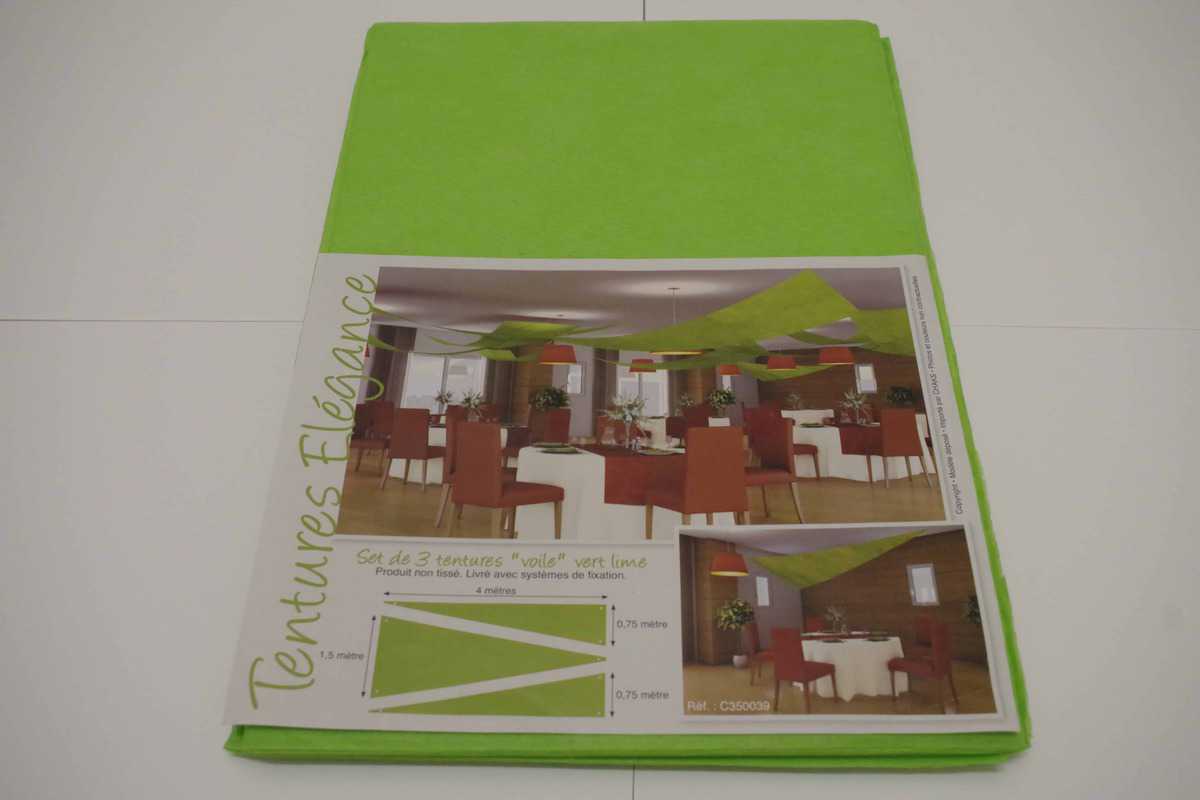 TENTURES POUR PLAFOND (Couleurs assorties) – Image 1