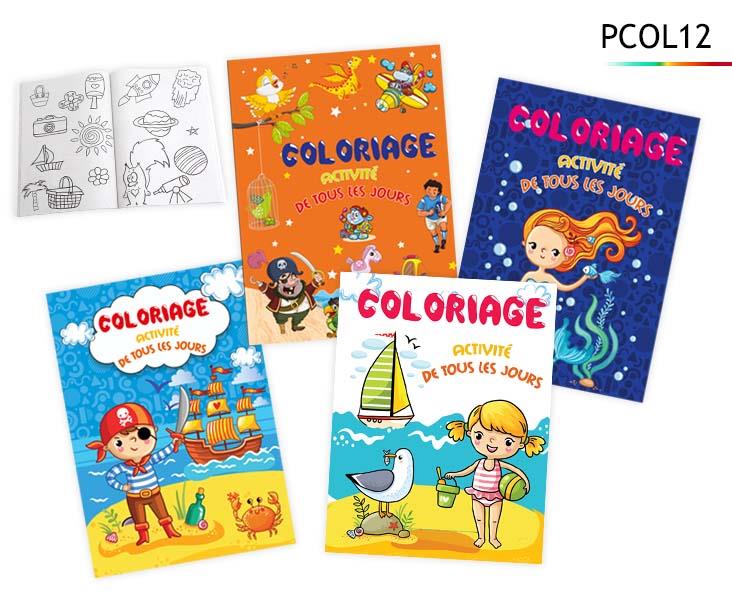 ALBUM DE COLORIAGE (- 200 pages) Format 20 x 27 cm