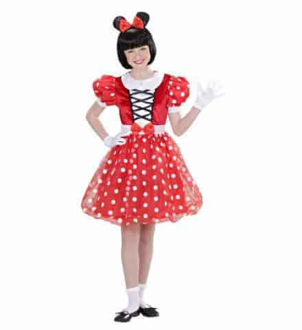 ROBE DE PETITE SOURIS (Robe enfant avec oreilles) Tailles enfants de 5 à 13 ans