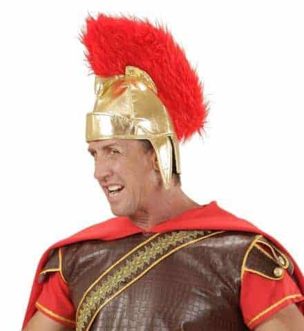 CASQUE CENTURION ROMAIN (Grande crête rouge)