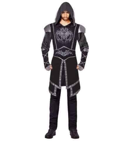 Costume assassin sombre