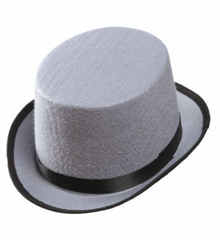 HAUT DE FORME GRIS (Chapeau pour enfant)