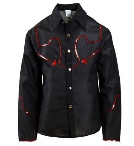 CHEMISE DE COW BOY (Chemise avec paillettes) Tailles adultes