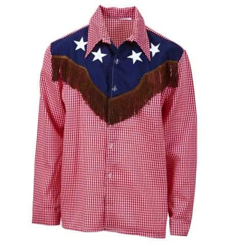 CHEMISE COW BOY RODÉO (Tailles adultes)