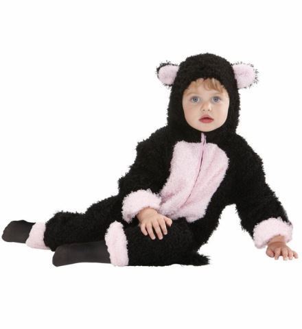 COSTUME CHATON FUZZY (Pack 6 costumes bébés) Tailles 0/6 mois et 1/2 ans