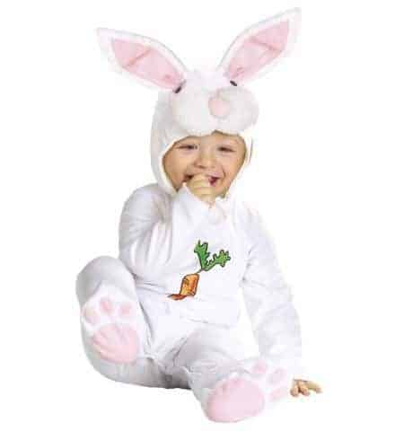 Mascotte bébé lapin