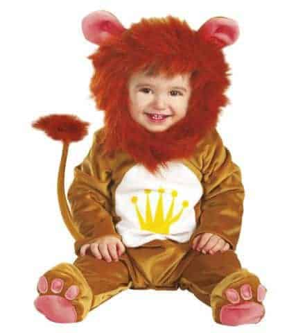 Déguisement du bébé lion