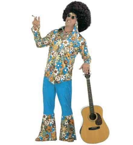 Costume hippie/afro