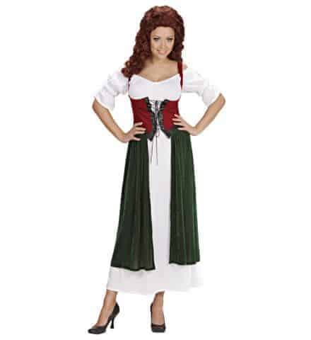 DÉGUISEMENT LUCREZIA (Robe longue avec corset) Tailles adultes - Démo vidéo