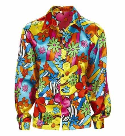 CHEMISE FASHION A FLEURS (Tailles adultes - Démo vidéo)