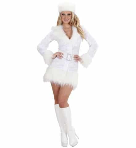 ROBE FEMME RUSSE SEXY (Robe, ceinture, chapeau) Tailles adultes