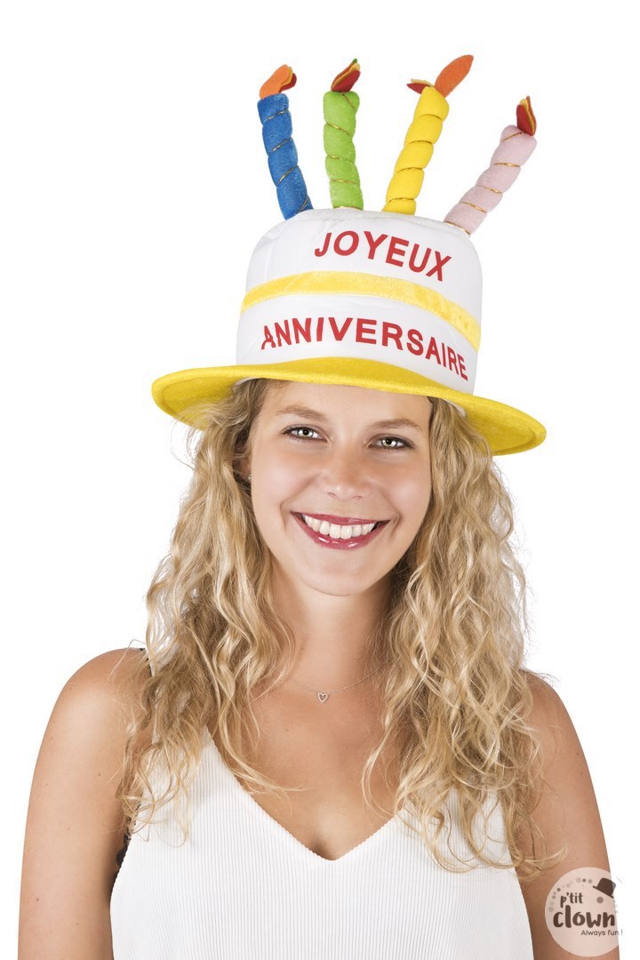 CHAPEAU ANNIVERSAIRE (JOYEUX ANNIVERSAIRE) – Image 1